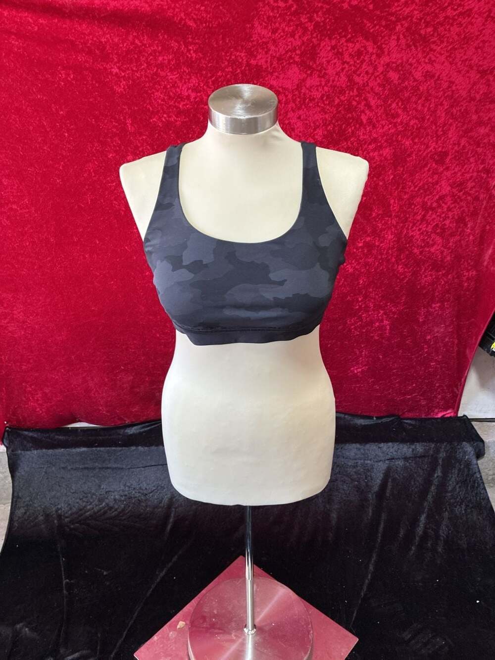 Lululemon Free To Be Wild Sports Bra Camo Size 10